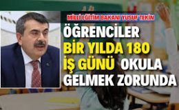Milli Eğitim Bakanı Yusuf Tekin’den yaz tatili açıklaması