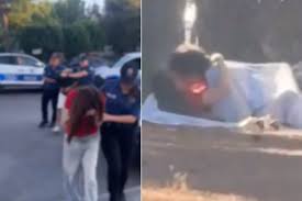 İstanbul’da parkta güpe gündüz cinsel ilişki skandalı